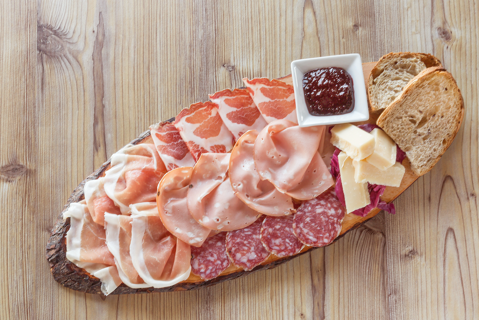 Ovalina Mortadella Bio senza pistacchi 350 g Bottega Pedrazzoli